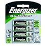 2 Pack of Rechargeable AA NiMH Battery Retail Pack - 4-pack