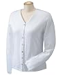 Devon & Jones Pink - Ladies' Stretch Everyday Cardigan Sweater