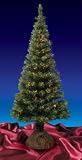 6′ Pre-Lit Color Change Fiber Optic Green Artificial Christmas Tree-Multi Lights