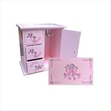 Ballet Slipper Upright Music Jewelry Box