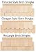 Dollhouse Fishscale Birch Shingles/Siding