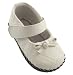 Pediped Lily White Leather Baby/ Toddler Shoes Mary Janes