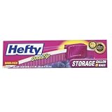 HeftyOneZipGallonStorageBagsPackof72Bags