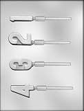 1-2-3-4 NUMBER SUCKER CHOCOLATE MOLD