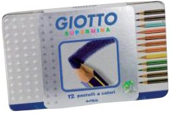 Giotto Cf12Pastelli Supermina Giotto Cf12Pastelli Supermina