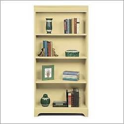 Riverside Furniture 1224Y A Splash of Color 60" H Bookcase in Daffodil Yellow