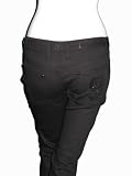 GUILTY BROTHERHOOD Crystal Skull Slim Jeans in Black