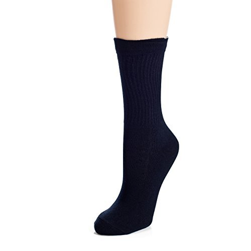 The Right Fit Little Boys Cotton Sports Uniform Ribbed Crew Style Dress Socks