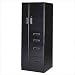 Wardrobe/Storage Tower (Left Facing Door) Color: Black