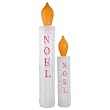 Sienna R9405111 Decorative Twinkling Noel Candles 42 Inches and 26 Inches Tall with 150 Lights