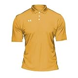 Men's Under Armour Performance HeatGear Polo Shirt - Gold