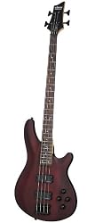 Schecter Omen-4 4-String Electric Bass Guitar Walnut Satin