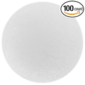 Polypropylene Ball, Grade II, 1" Diameter (Pack of 100)