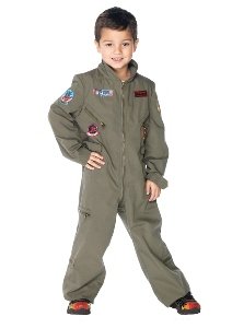 Top Gun Flight Suit Child Costume