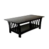 American Furniture Alliance Florenzia Coffee Table, Black Lacquer
