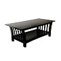 American Furniture Alliance Florenzia Coffee Table, Black Lacquer