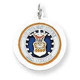 Sterling Silver US Air Force Disc