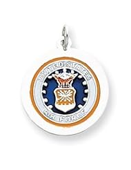 Sterling Silver US Air Force Disc