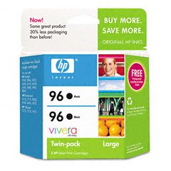 HP 96 Ink Cartridges Twin Pack, HP C9348FN