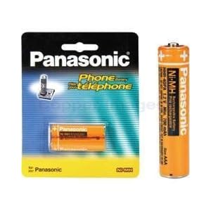 HHR-65AAABU AAA 2 Pack for Panasonic by Panasonic