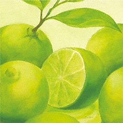 Eurographics SUB1209 Susanne Bach, Lime 18 x 18 cm, Hochwertiger Kunstdruck