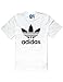 adidas Originals Men's Trefoil Tee, X-Large, White
