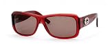 Gucci - GUCCI GG 2997/S LFV BURGUNDY/DARK MAUVE PLASTIC SUNGLASSES.