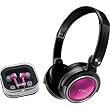 NEW Jammerz Headphones w/ earclips - CV215PNK