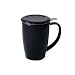 For Life Curve Tall Tea Mug with Infuser and Lid - Black