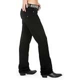 Wrangler Juniors' Q-Baby Black Magic Stretch Boot Cut Jean by Wrangler