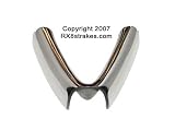 Review NS-FX  / Mazda RX-8 Front Rotary Accent - Stainless Steel
