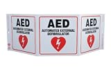 SIGNS-AED AUTOMATED EXTERNAL DEFIBRILLATOR