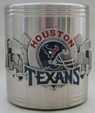 Houston Texans NFL Pewter Can Cooler