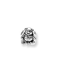 Hear No Evil Charm in Silver for 3mm Charm Bracelets