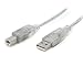 Transparent Cables - StarTech.com 15-Feet Transparent USB 2.0 Cable - A to B (USBFAB15T)