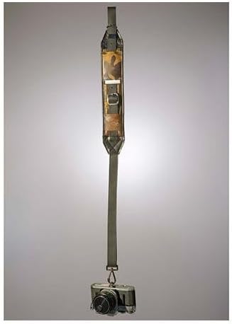 Heavy Leather NYC 54-59" Slingshot Genuine Cowhide Leather Strap for Camera, Camouflage