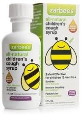Zarbees All Natural Childrens Cough Syrup - Grape - 4 oz per EA