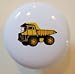 Dump Truck Construction Ceramic Cabinet Drawer Pull Knob
