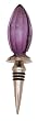 Amethyst Ellipse Bottle Stopper