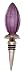 Amethyst Ellipse Bottle Stopper