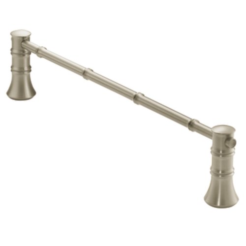 Moen YB9518BN Bamboo 18-Inch Towel Bar, Brushed Nickel Moen YB9518BN Bamboo 18-Inch Towel Bar, Brushed Nickel