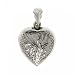 Solid Sterling Silver Heart Locket for 2 Pictures