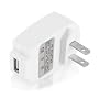 White USB Wall AC Charger for Zune/Sansa/Zen/iPod