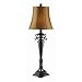 Tall Buffet Lamp in Rustic Bronze (Set of 2)