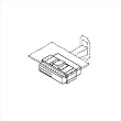 Peerless Vpm 45-S - Mounting Component ( Mount ) for Vcr Or DVD - Steel - Black