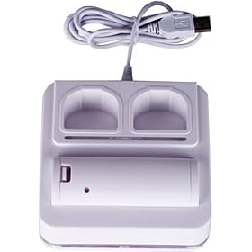 Intec ITCG5639 Wii Charger W/battry Pak