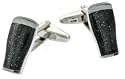 Dark beer guiness stout style cufflinks with presentation box