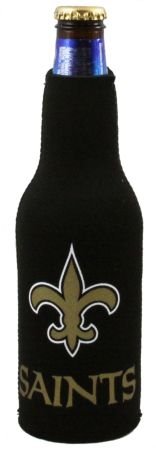 NEW ORLEANS SAINTS NFL BOTTLE SUIT KOOZIE COOLER COOZIE