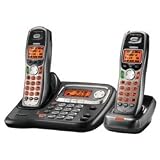 Uniden TRU9465-2 5.8 GHz Digital Expandable Cordless Phone with Dual Keypad and Extra Handset