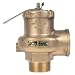 Apollo Valve 14-200 Series Bronze Safety Relief Valve, ASME Steam, 15 psi Set Pressure, 2-1/2" NPT Male x Female